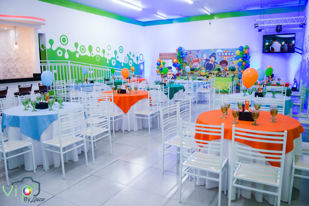 Festa Infantil decoração mundo bita